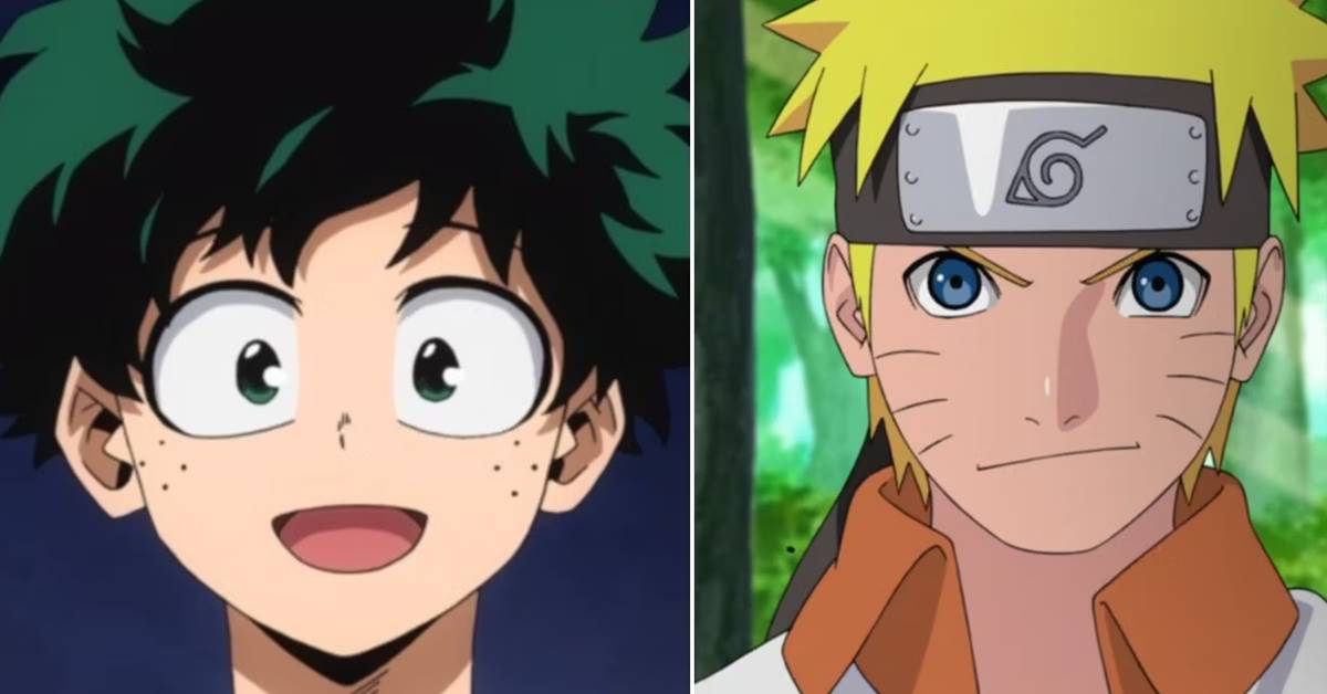5 semelhanças que provam que Deku é o Naruto de My Hero Academia