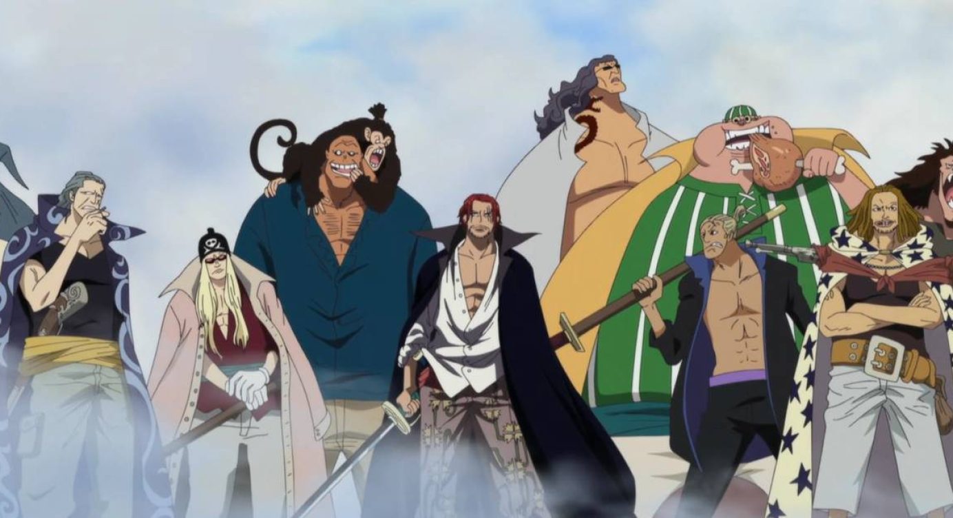 One Piece finalmente revela a força da tripulação do Shanks