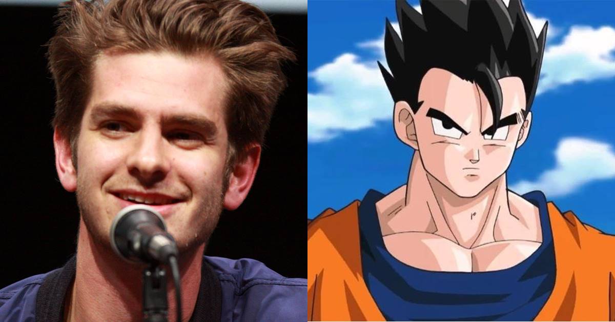 Artista brasileiro transforma Andrew Garfield no Gohan de Dragon Ball
