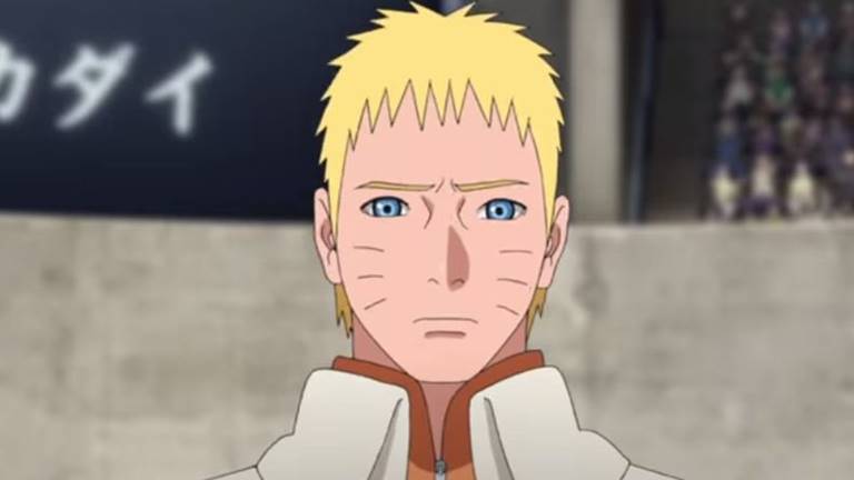 Por que o Naruto quase nunca sorri em Boruto?