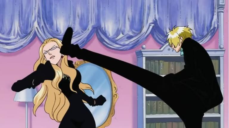 Sanji já bateu em alguma mulher alguma vez em One Piece?