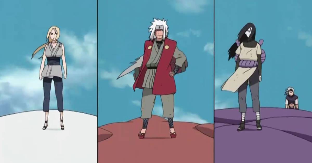Afinal, os Três Sannins venceriam os Caminhos da Dor em Naruto Shippuden?