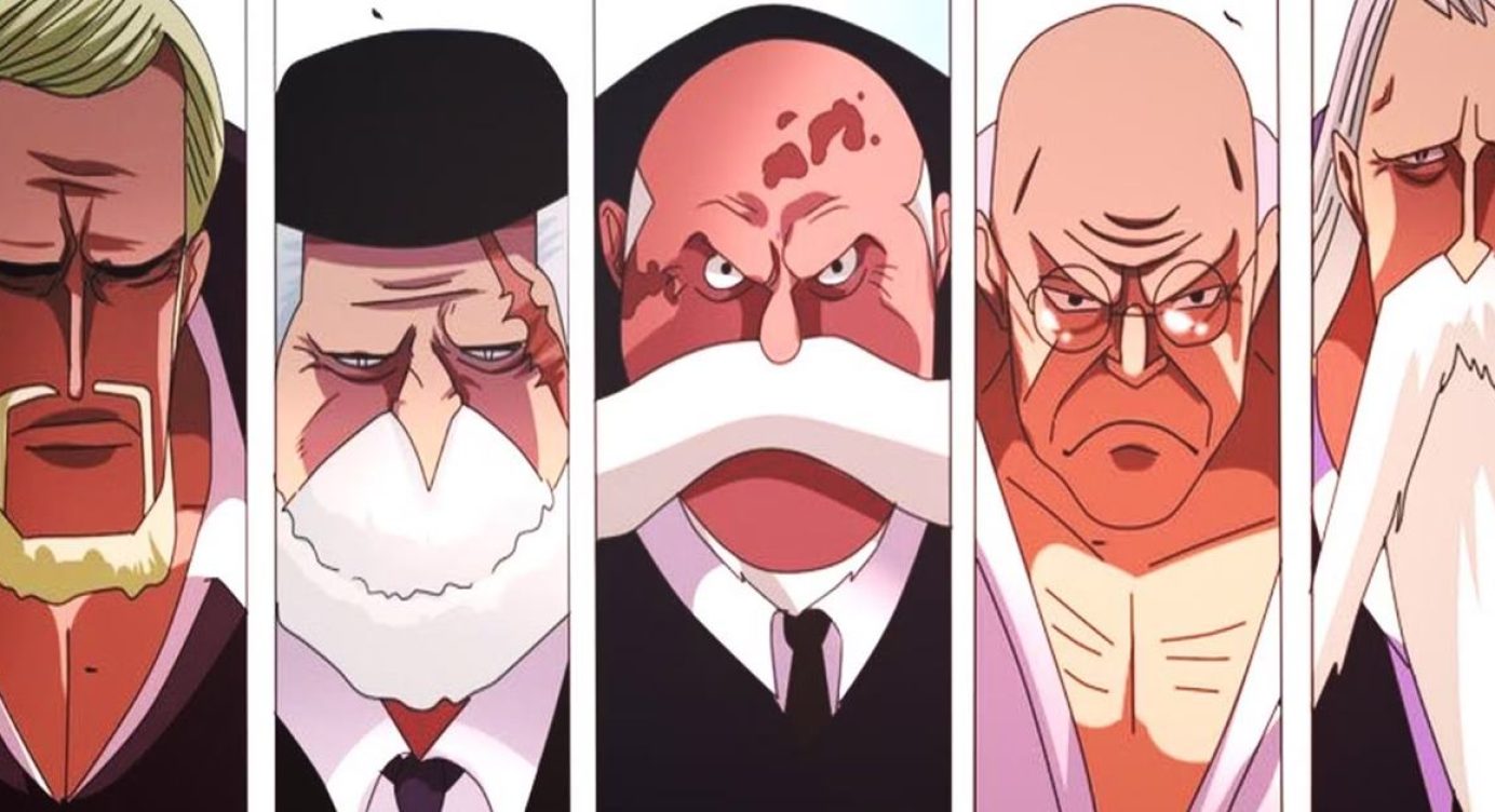 5 coisas que você precisa sobre os Cinco Anciões de One Piece