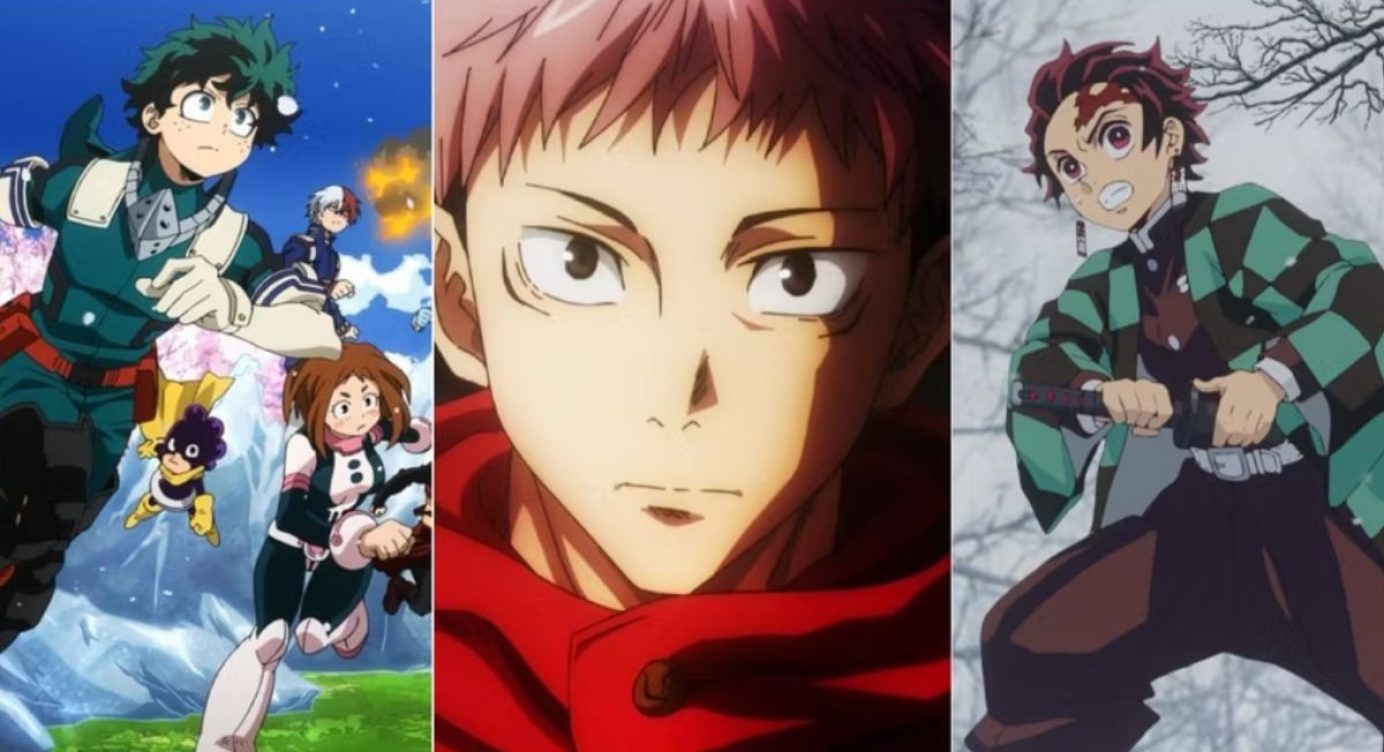 Quem é o novo Big 3 dos animes shonen?