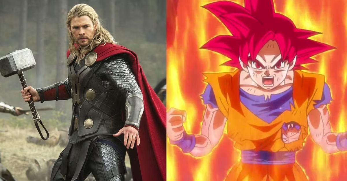 5 deuses da Marvel que o Goku de Dragon Ball rivaliza facilmente