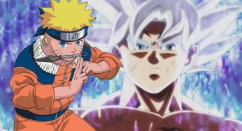 Naruto conquista o Instinto Superior do Goku em arte criada por fã