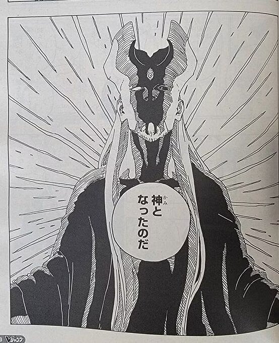 Boruto revela um deus Otsutsuki, e ele é o mais forte até o momento