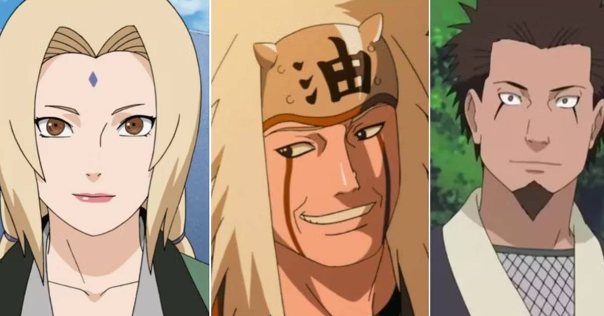 Os 5 melhores amigos do Jiraiya em Naruto Shippuden