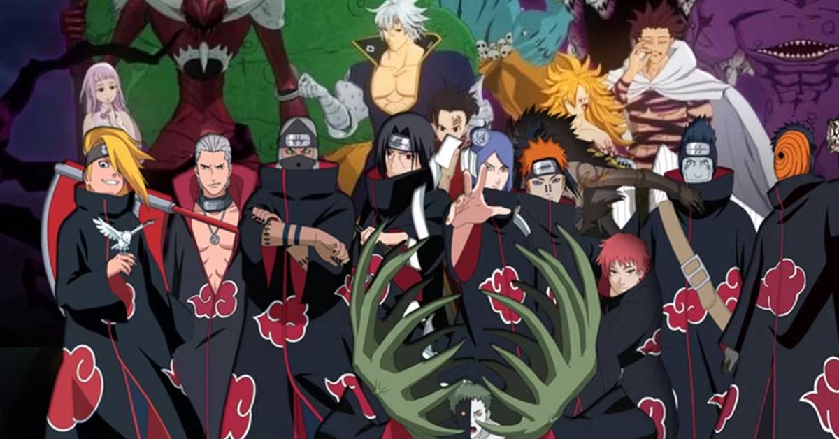 Quais dos Dez Mandamentos de Nanatsu no Taizai as duplas da Akatsuki representariam em Naruto?