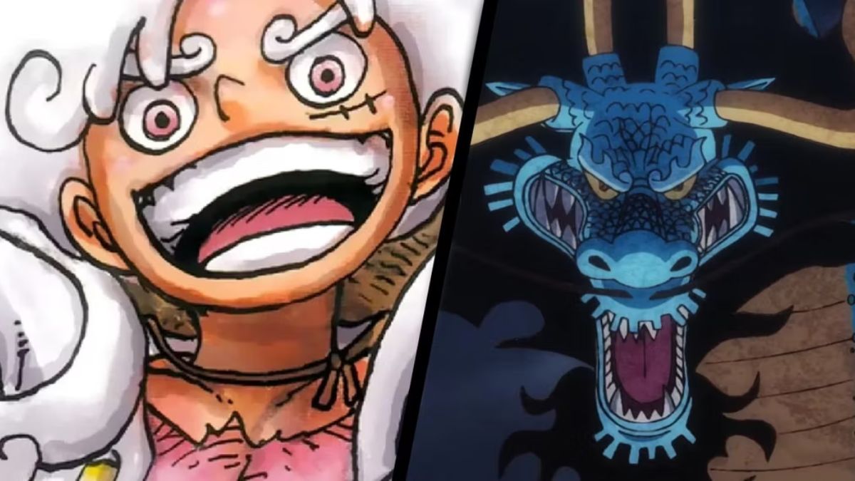 One Piece UP - A forma híbrida do Kaido revelada 🤣🤣🤣