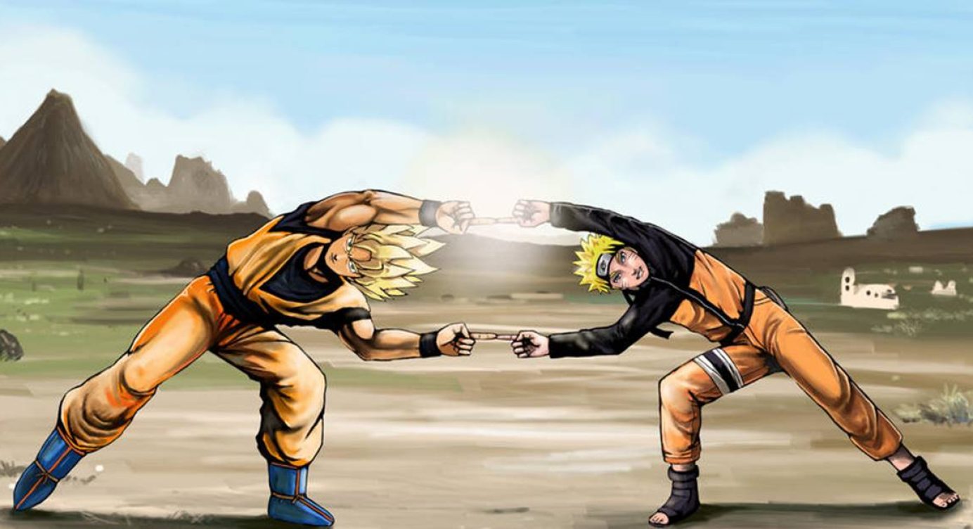 Fã criou a melhor fusão entre Naruto e Goku que você vai ver hoje