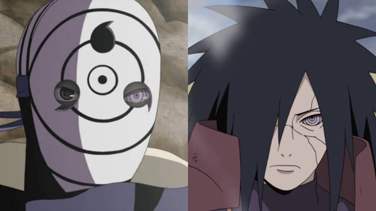 Naruto: Quem venceria uma luta entre Obito Máscara Branca e Edo Madara?