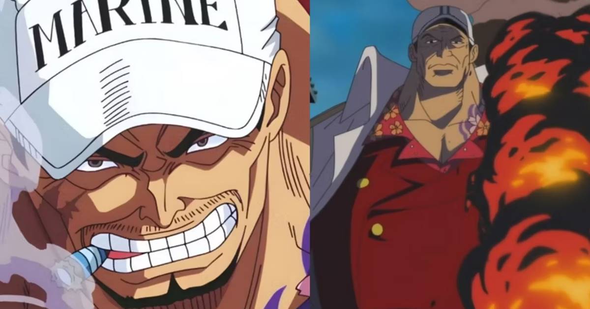 Todos os poderes do Almirante da Frota Akainu em One Piece