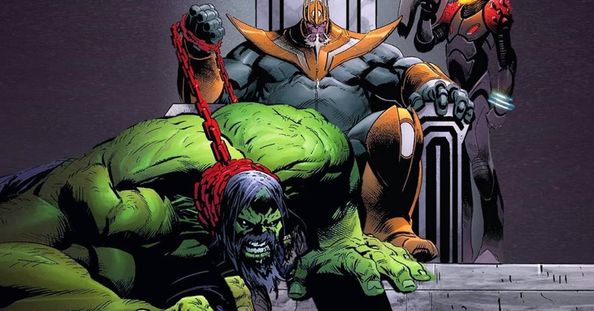 Conheça a história da Marvel onde Thanos sai vitorioso e transforma Hulk em  seu animal de estimação