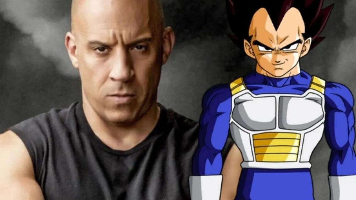 Artista brasileiro transforma Vin Diesel em Vegeta de Dragon Ball Z