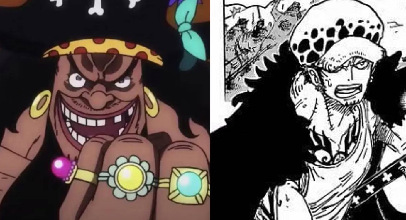 Entenda por que o Barba Negra realmente emboscou o Law em One Piece