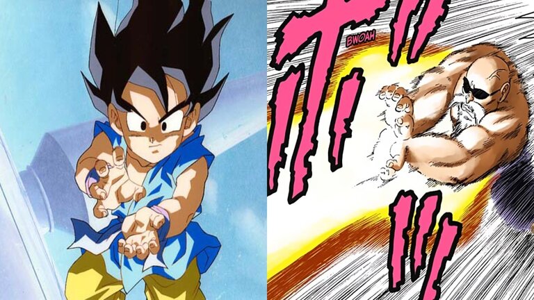 Goku não havia entendido o propósito do Kamehameha até Dragon Ball GT