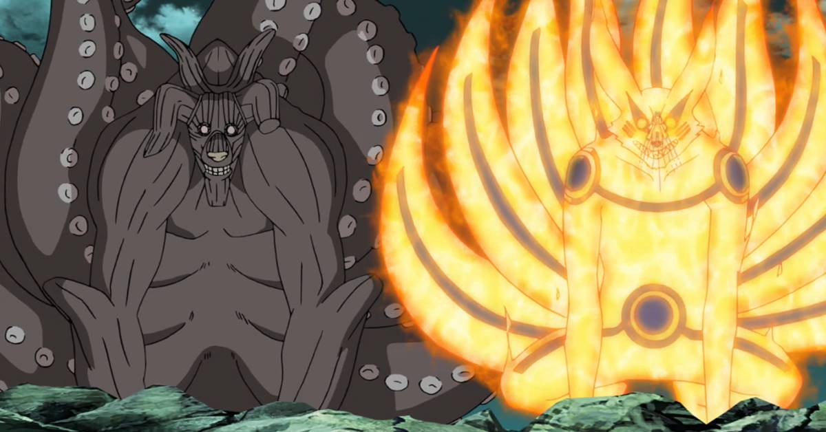 Entenda por que existe uma diferença tão grande de poder entre o Oito e Nove Caudas em Naruto Shippuden