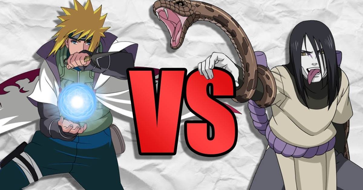 Orochimaru vs Minato: Quem venceria essa luta em Naruto Shippuden?