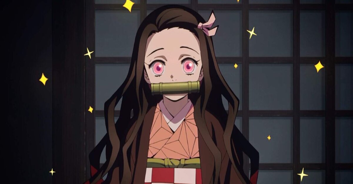 Saiba o verdadeiro motivo pelo qual Nezuko usa uma focinheira de bambu na boca