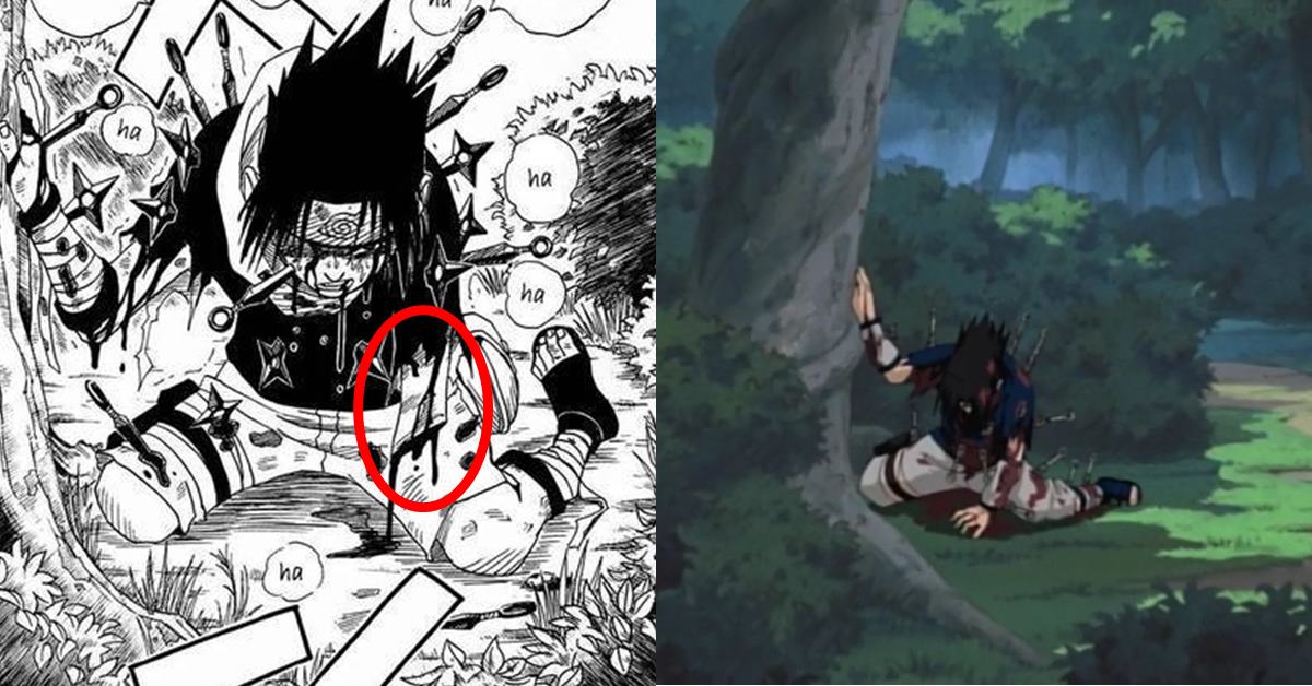 9 cenas BRUTAIS do mangá de Naruto que nunca apareceram no anime