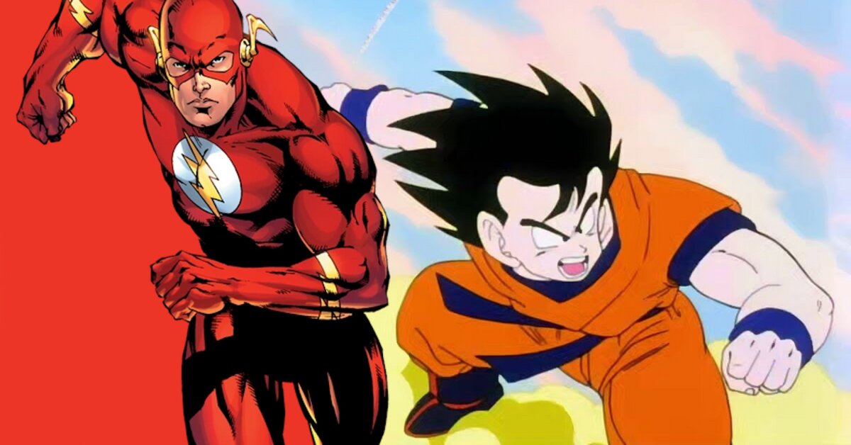 Afinal, sem contar o teleporte, Goku de ‘Dragon Ball’ é mais rápido que o Flash?