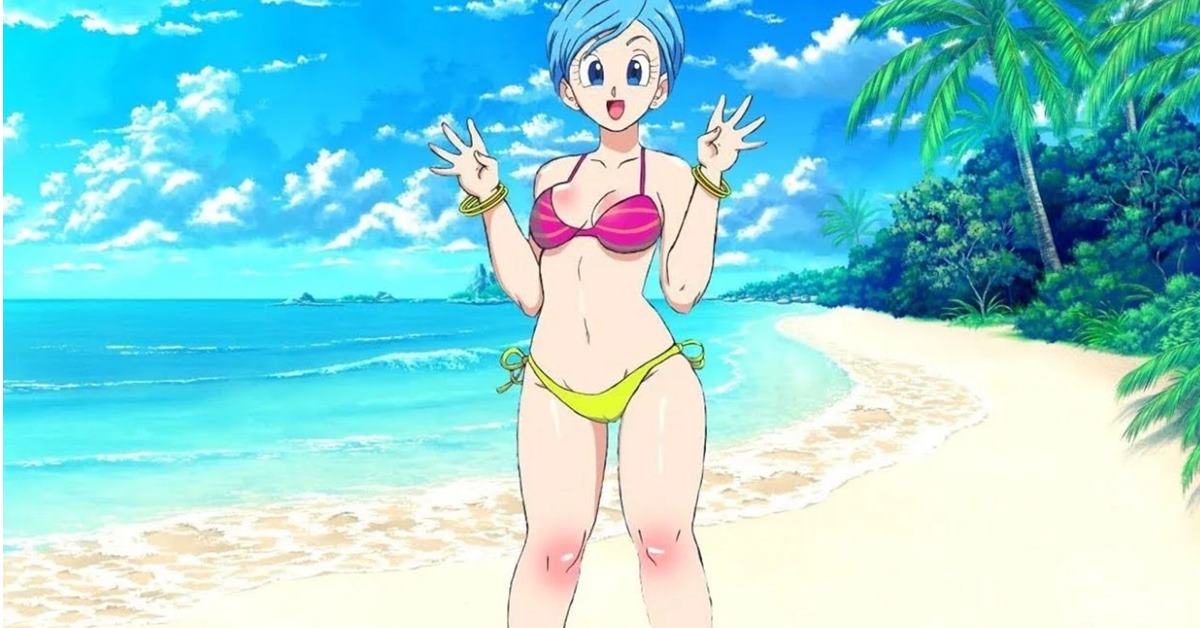 Dragon Ball: clefchan recria Bulma em cosplay de maiô de praia