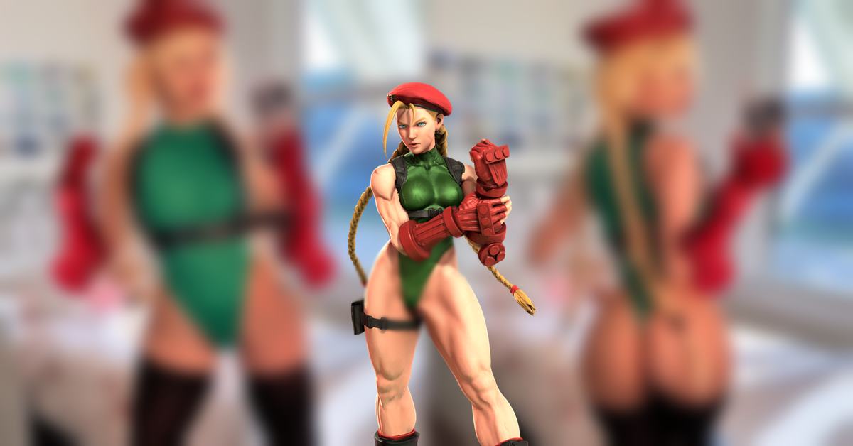 Modelo Nekoboicarti faz ousado cosplay da Cammy de Street Fighter
