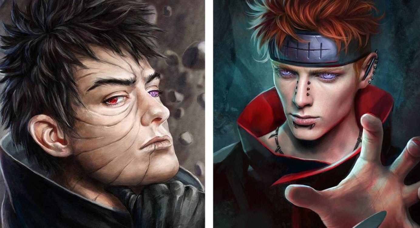 9 artes realistas incríveis dos personagens de ‘Naruto’