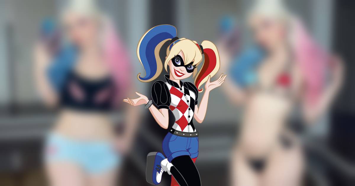 Maria Fernanda, a sensação do Instagram, deslumbra fãs com cosplay de Harley Quinn de Biquíni