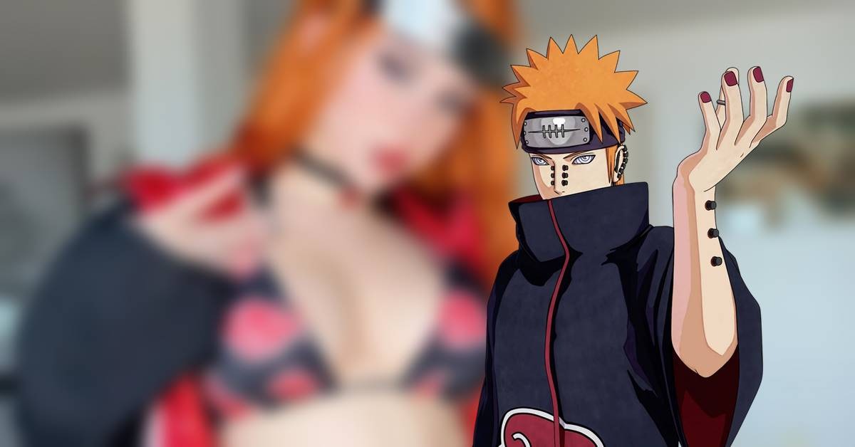 Brasileira fez um cosplay feminino do Pain de Naruto Shippuden
