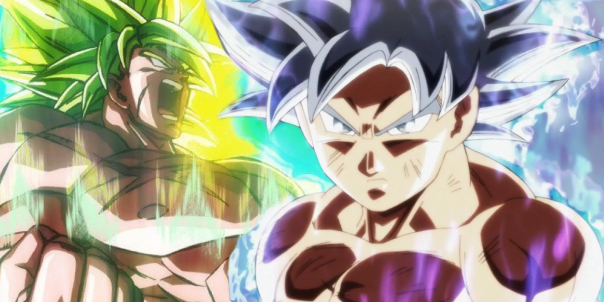 Goku Instinto Superior contra Broly Lendário Super Saiyajin: Quem vence?